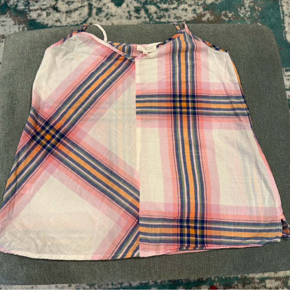 Lou & Grey Multicolor Striped Sleeveless Top